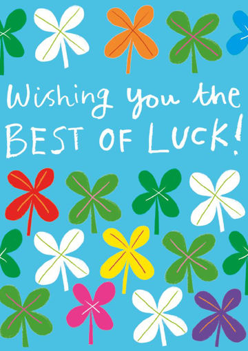 Picture of WISHING YOU THE BEST OF LUCK CARD
